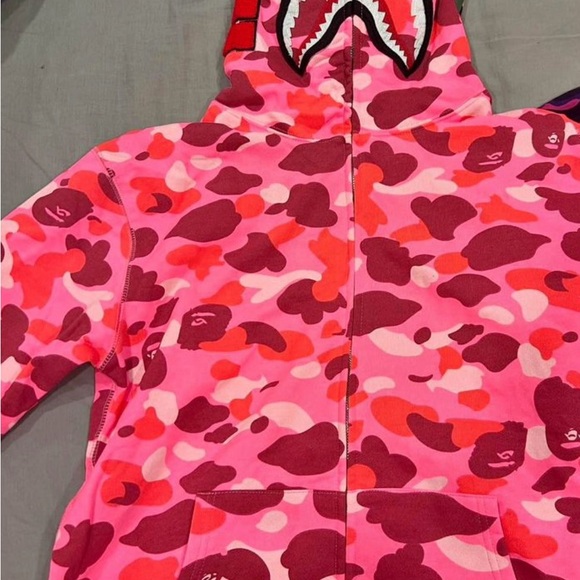 Pink bape abc zip up - Picture 3 of 4